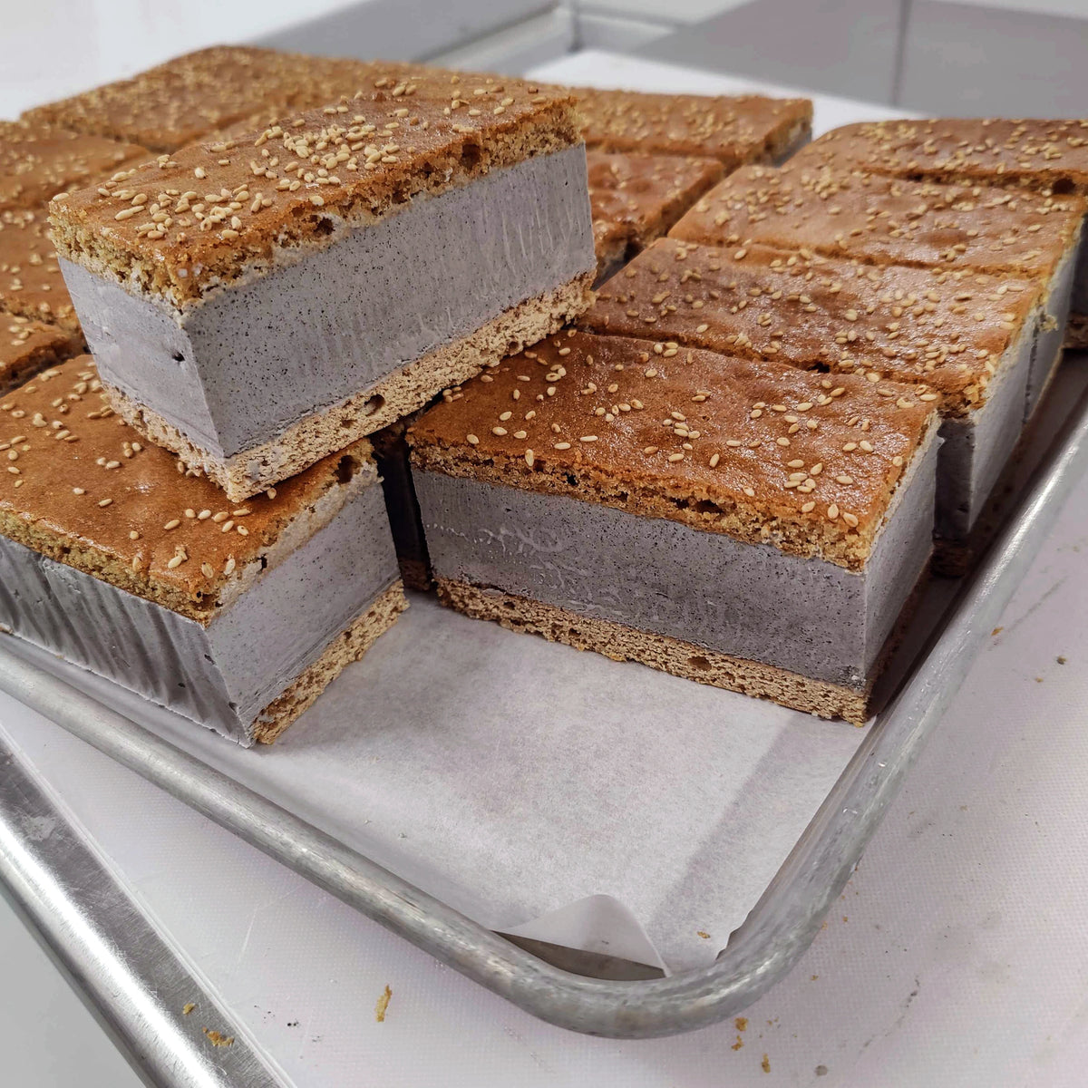 Sandwich: Black Sesame &amp; Honey (GF)